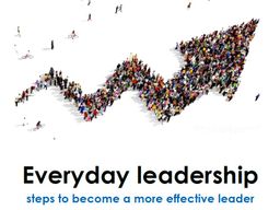 Image of front cover of Everyday Leadership workbook for managers